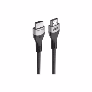 Кабель мультимедійний HDMI M to HDMI M 5.0m V2.1 grey Promate (primelink8k-500.grey)