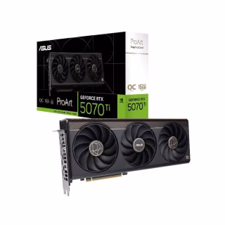 Відеокарта ASUS GeForce RTX5070 Ti 16GB PROART OC (PROART-RTX5070TI-O16G)