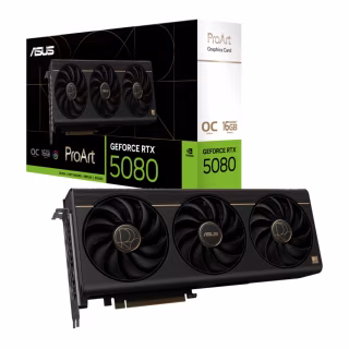 Видеокарта ASUS GeForce RTX5080 16GB PROART OC (PROART-RTX5080-O16G)