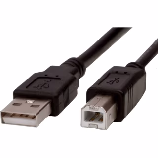Кабель для принтера USB 2.0 AM/BM 1.5m black ProfCable (ProfCable12-150)