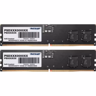 Модуль памяти для компьютера DDR5 16GB (2x8GB) 4800 MHz Signature Line Patriot (PSD516G4800K)