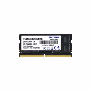 Модуль памяти для ноутбука SoDIMM DDR5 32GB 4800 MHz Patriot (PSD532G48002S)