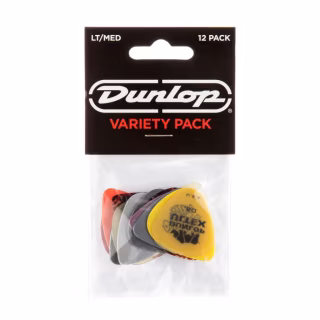 Медиатор Jim Dunlop Guitar Pick LT/MD Variety Pack 12 шт. (PVP101)