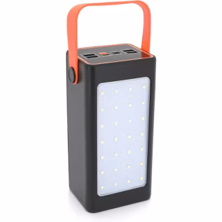 Батарея універсальна ACL 70000mAh, PD/22.5W, USB, Type C, ліхтар, Black/White (PW-52 / 34002)