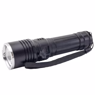 Ліхтар Quantum Solid-H 10W LED з USB-C + Li-ion21700/4000mAh (QM-FL1020-21700/4000-PB)