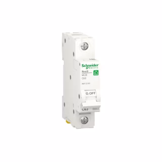 Автоматический выключатель Schneider Electric RESI9 6kA 1P 63A C (R9F12163)