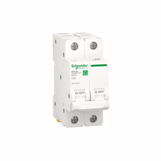 Автоматичний вимикач Schneider Electric RESI9 6kA 2P 25A C (R9F12225)