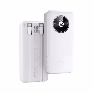 Батарея универсальная Remax 20000mAh, 22.5W, Black (RPP-38 / 45364 / White)