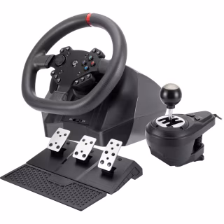 Кермо GamePro RW575PM з педалями та коробкою передач XBOXONE/PS4/PS3/PC/SWITCH (RW575PM)