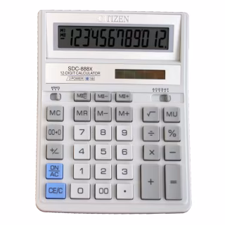 Калькулятор Citizen SDC-888XWH