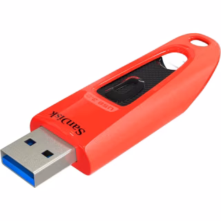 USB флеш накопитель SanDisk 32Gb Ultra USB 3.0 Red (SDCZ48-032G-U46R)