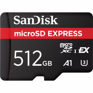 Карта пам'яті SanDisk 512GB microSDXC class 10 UHS-I U3 A1 Express (SDSQXFN-512G-GN4NN)