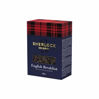 Чай Sherlock Secrets English Breakfast чорний листовий 100 г (shs.00902)