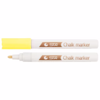 Маркер STA 1010 меловой, желтый (STA1010-F01)