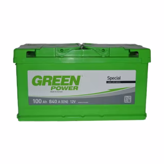 Акумулятор автомобільний GREEN POWER Standart 100Ah Ев (-/+) (840EN)
