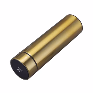 Термос Merlion з цифровим термометром 0,5 л, золотий (SUS-304E-Gd/500)