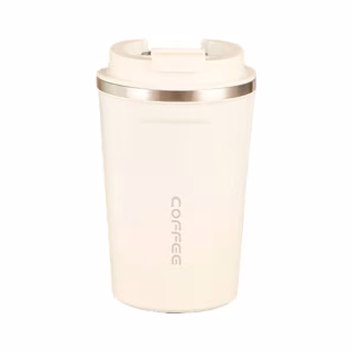 Термокружка Merlion 380 мл, біла (Termo-304-380Wh)