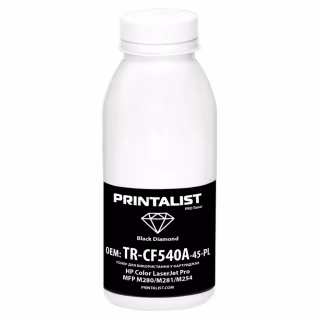 Тонер HP CLJ Pro MFP M280/M281/M254, 45г Black Printalist (TR-CF540A-45-PL)