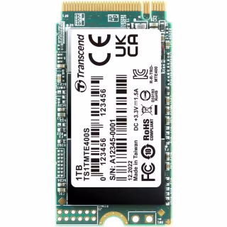 Накопичувач SSD M.2 2242 1TB Transcend (TS1TMTE400S)