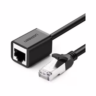 Патч-корд 5м F/UTP cat 6 RJ-45 extension black Ugreen (U_11283)