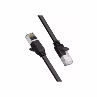 Патч-корд 3м, U/UTP cat 6 RJ-45 COPPER black Ugreen (U_50186)