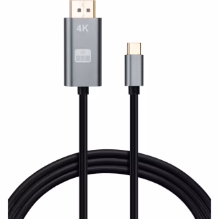 Кабель мультимедійний USB-C to DisplayPort M 1.5m v1.2 4K60Hz Vinga (VCPVCCD1215)