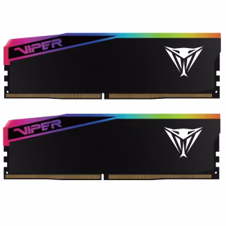 Модуль пам'яті для комп'ютера DDR5 32GB (2x16GB) 6000 MHz Viper Elite 5 Ultra RGB Patriot (VEUR532G6028K)