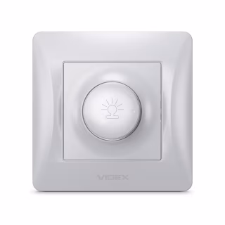 Світлорегулятор Videx BINERA 600Вт сереб (VF-BNDM600-SS)