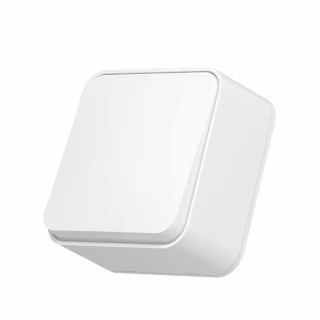 Вимикач Videx BINERA IP20 зовнішній 1кл білий (VF-BNS11-W)