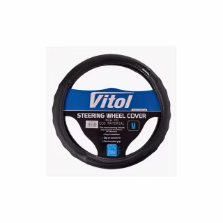 Чохол на руль VITOL M чорн (VLCU-1409009 M)