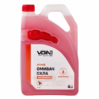 Омивач автомобільний VOIN Амстердам 4л антімошка (VOIN S1 BC)