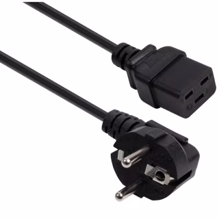 Кабель живлення C19 1.8m 1.5mm 2 copper Vinga (VYPCC191815CU)