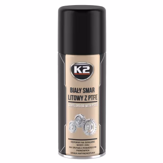 Мастило автомобільне K2 PRO White PTFE 400 мл (W121)