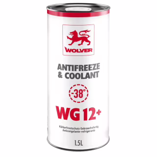 Антифриз Wolver WG12 красный 1,5л (WG12+ червоний 1,5л)