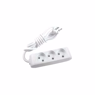 Сетевой удлинитель Panasonic X-tendia 3 розетки, 2м (WLTB02322GR-UA)