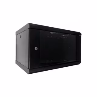Шафа настінна Hypernet 4U 19" 600x600 (WMNC66-4U-FLAT-BLACK)