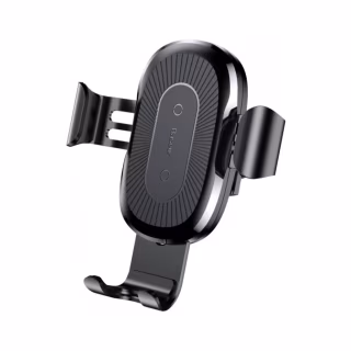 Універсальний автотримач Baseus Gravity Car Mount Air Outlet Version 10W Black (WXYL-01)