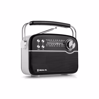 Портативний радіоприймач REAL-EL X-545 Black (EL121800005)