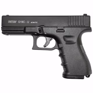 Стартовый пистолет Retay G 19C Black (X614209B19)