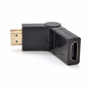 Перехідник HDMI M to HDMI F 360° Voltronic (YT-A-HDMI(M)/(F)360°)
