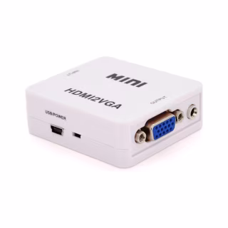 Переходник HDMI F to VGA F 720P/1080P white Voltronic (YT-CM-HDMI/VGA)