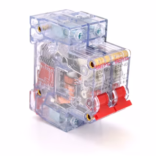 Автоматичний вимикач BEIYI YT-DZ47-63-2P-63A-TC