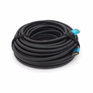 Кабель мультимедійний HDMI M to HDMI M 15.0m V2.0 4Kx2K black Merlion (YT-HDMI(M)/(M)4KV2.0-15m/19121)