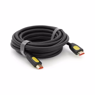Кабель мультимедийный HDMI M to HDMI M 5.0m V2.0 4K UHD black VEGGIEG (YT-HDMI(M)/(M)HA-5/19714)