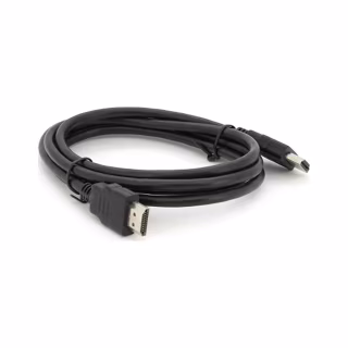 Кабель мультимедійний HDMI M to HDMI M 1.5m V1.4 black Merlion (YT-HDMI(M)/(M)HS-1.5m-5)