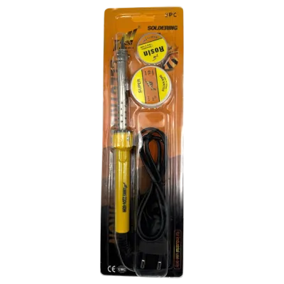 Паяльник Soldering iron 60W c тоником жалом, с припоем и канифолем