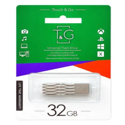 USB флеш накопитель T&G метал серия 32GB/ TG103 (Гарантия 3года)