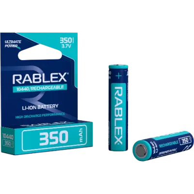 Аккумулятор Rablex 10440, 350mAh Li-ION 3.7v