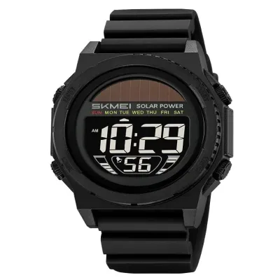 Часы наручные SKMEI 2358BKBK, BLACK-BLACK, Solar Power, 11464
