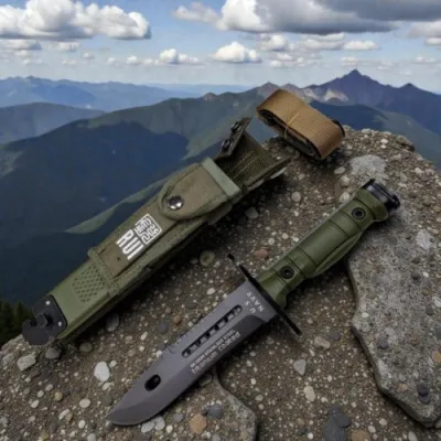 Нож охотничий US NAVY Olive